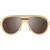 Carrera C Sport 09/S Beige Gold Silver Mirror Front