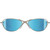 NRGY by Revo Loop Chrome Blue Water Polarised Front