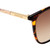 Oroton Coral Signature Tort Pink Brown Gradient Temple