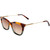 Oroton Elea Signature Tort Denim Brown Angle