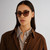 Oroton Elea Signature Tort Denim Brown Lifestyle