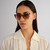 Oroton Elea Rose Tort Tan Gradient Lifestyle