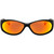 Ritual Vision Demon Speed Matte Black Orange Polarised Front