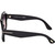 Tom Ford Rhonda 02 FT1324 Black Smoke Gradient Temple