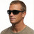 Liive Cat Fish Matte Black Smoke Polarised Lifestyle
