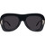 Valley Eyewear Bowery Gloss Black Black Front