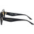 Valley Eyewear Bowery Gloss Black Orange Gradient Temple