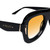 Valley Eyewear Bowery Gloss Black Orange Gradient Temple