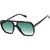 Valley Eyewear Rodeo Black Dark Green Gradient Angle