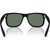 Ray-Ban Justin Classic RB4165 Rubber Black Green Silver Polarised Inner Frame