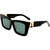 Karen Walker Taxi II Black Gold Green Angle