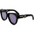 Karen Walker Apollo One Black Smoke Angle