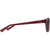 Maui Jim Punono Transparent Burgundy Maui Rose Polarised Temple