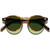 Moscot Miltzen Tobacco Calibar Green Glass Front