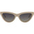 Bask Eyewear Isla Bone Smoke Gradient Polarised Front
