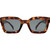 Cancer Council Fairlight Amber Tort Smoke Polarised Front