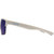 Liive Phase X White Blue Mirror Polarised Temple