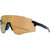 Liive Flow X Navy Gold Mirror Polarised Angle