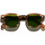 Moscot Lemtosh Bamboo Calibar Green Glass Front