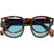 Moscot Lemtosh Matte Tortoise DG37 Blue Glass Front