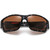 Ritual Vision The Decline Matte Smokey Tort Bronze Polarised Front Folded