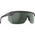 Spy Super Flynn Matte Black Happy Grey Green Angle
