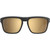 Spy Region Matte Black Happy Bronze Gold Mirror Front