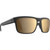 Spy Region Matte Black Happy Bronze Gold Mirror Angle