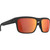 Spy Region XL Matte Black Happy Boost Orange Polarised Angle