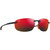 Maui Jim Ho'okipa Ultra Dark Blue Orange Hawaii Lava Polarised Angle