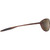 Maui Jim Ho'okipa Ultra R Transparent Brown HCL Bronze Polarised Temple