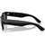 Ray-Ban Mega Wayfarer II RB0832S Black Green Polarised Glass Temple
