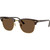 Ray-Ban Clubmaster Classic RB3016 Brown and Gold Dark Brown Angle