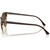 Ray-Ban RB3016F Brown Gold Dark Brown Glass Temple