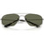 Ray-Ban RB3780 Gunmetal Green Polarised Glass Front Folded