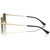 Ray-Ban RB3782 Pale Gold Dark Green Polarised Temple