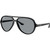 Ray-Ban Cats 5000 RB4125 Black Grey Glass Angle