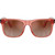Ray-Ban Junior RJ9069S Transparent Red Red Brown Mirror Front