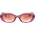 Ray-Ban Junior RJ9141S Transparent Violet Red Gradient Mirror Front