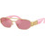 Versace Kids VK2003 Gold Pink Mirror Angle