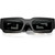 Versace VE4506U Black Dark Grey Front Folded