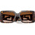 Versace VE4505U Havana Brown Gradient Front Folded