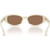 Versace VE4512D White Talc Dark Brown Inner Frame