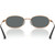 Vogue Eyewear VO4353S Rose Gold Dark Grey Polarised Inner Frame