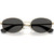 Burberry BE3169 Light Gold Dark Grey Front Folded