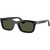 Persol PO3396S Black Green Glass Angle