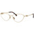 Tiffany & Co. Glasses TF1172B Pale Gold Clear Angle