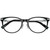 Tiffany & Co. TF2279D Glasses Black on Tiffany Blue Front Folded