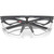 Oakley Sphaera Matte Black Clear Black Photochromic Front Folded