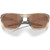 Oakley Lateralis Matte Sepia Prizm Tungsten Front Folded